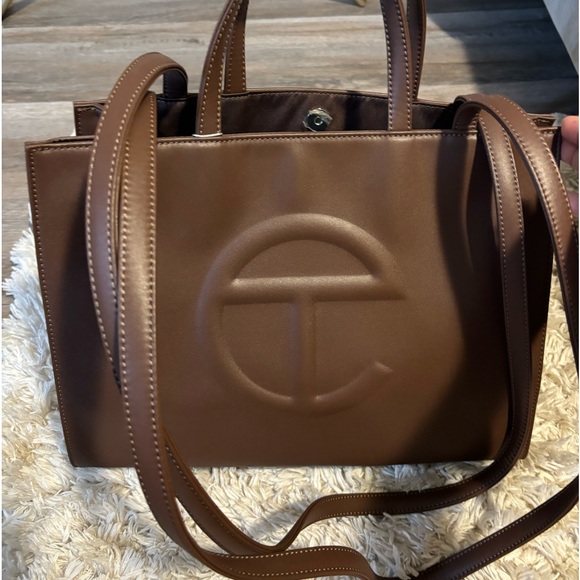 AUTHENTIC Medium Brown Telfar Bag - Picture 1 of 4